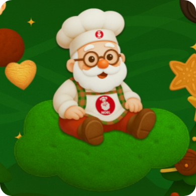 Rompe galletas navideño