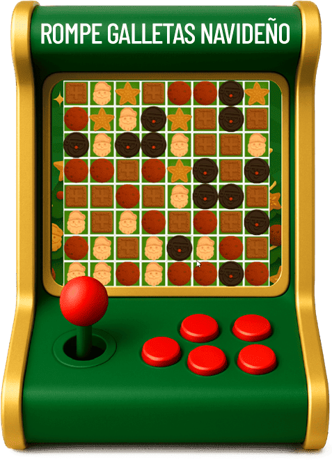 Botón Rompe Galletas Navideño
